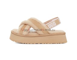 UGG Disco Cross Slide Sand