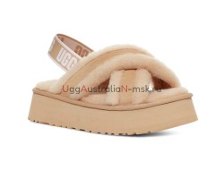 UGG Disco Cross Slide Sand