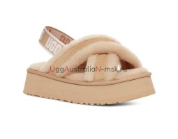 UGG Disco Cross Slide Sand