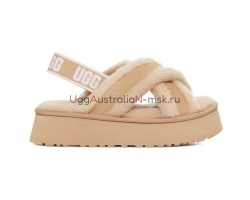 UGG Disco Cross Slide Sand