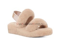 UGG OH YEAH SLIDERS SAND