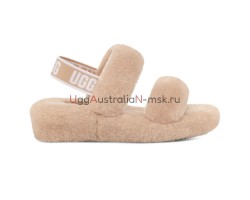 UGG OH YEAH SLIDERS SAND