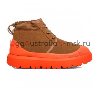 UGG MENS NEUMEL HYBRID CHESTNUT/ORANGE