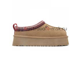 UGG WOMEN'S TASMAN TAZZ PLATFORM CHESTNUT