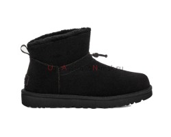 UGG CLASSIC MINI TOGGLER BLACK