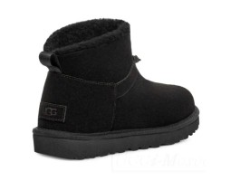 UGG CLASSIC MINI TOGGLER BLACK