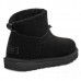 UGG CLASSIC MINI TOGGLER BLACK