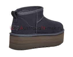 UGG CLASSIC ULTRA MINI PLATFORM EVE BLUE