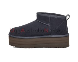 UGG CLASSIC ULTRA MINI PLATFORM EVE BLUE