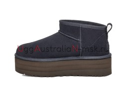 UGG CLASSIC ULTRA MINI PLATFORM EVE BLUE