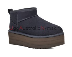 UGG CLASSIC ULTRA MINI PLATFORM EVE BLUE