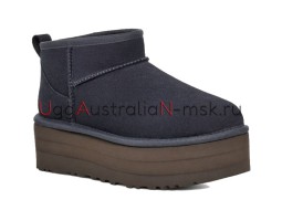 UGG CLASSIC ULTRA MINI PLATFORM EVE BLUE