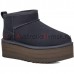 UGG CLASSIC ULTRA MINI PLATFORM EVE BLUE