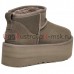 UGG CLASSIC ULTRA MINI PLATFORM SLATE