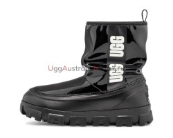 UGG CLASSIC WOMENS BRELLAH BOOT BLACK