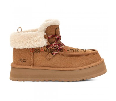 UGG FUNKARRA CABIN CUFF CHESTNUT