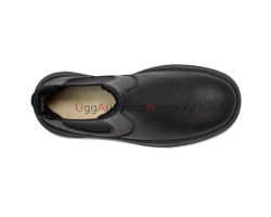 UGG BURLEIGH CHELSEA LEATHER BLACK