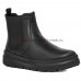 UGG BURLEIGH CHELSEA LEATHER BLACK