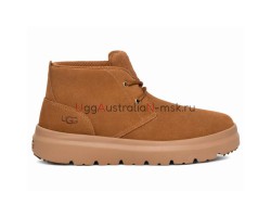 UGG MENS  BURLEIGH CHUKKA TRAINER CHESTNUT