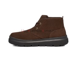 UGG MENS  BURLEIGH CHUKKA TRAINER CHOCOLATE