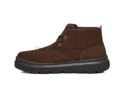 UGG MENS  BURLEIGH CHUKKA TRAINER CHOCOLATE