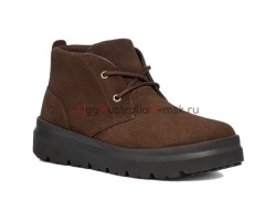 UGG MENS  BURLEIGH CHUKKA TRAINER CHOCOLATE