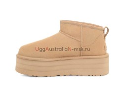 UGG CLASSIC ULTRA MINI PLATFORM SAND