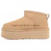 UGG CLASSIC ULTRA MINI PLATFORM SAND