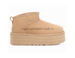 UGG CLASSIC ULTRA MINI PLATFORM SAND