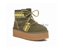 UGG WOMEN MINI II BRAID PLAT KHAKI