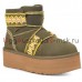 UGG WOMEN MINI II BRAID PLAT KHAKI