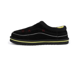 UGG WOMEN'S TASMAN CALI WAVE BLACK/PEARFECT