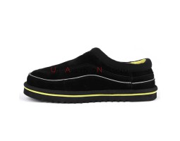 UGG WOMEN'S TASMAN CALI WAVE BLACK/PEARFECT