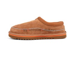 UGG WOMEN'S TASMAN CALI WAVE CHESTNUT/ORANGE SODA