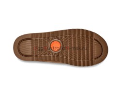 UGG WOMEN'S TASMAN CALI WAVE CHESTNUT/ORANGE SODA