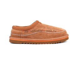 UGG WOMEN'S TASMAN CALI WAVE CHESTNUT/ORANGE SODA