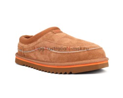 UGG WOMEN'S TASMAN CALI WAVE CHESTNUT/ORANGE SODA