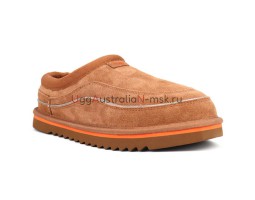 UGG WOMEN'S TASMAN CALI WAVE CHESTNUT/ORANGE SODA