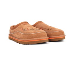 UGG WOMEN'S TASMAN CALI WAVE CHESTNUT/ORANGE SODA