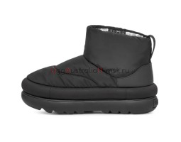 UGG CLASSIC MAXI MINI BOOT BLACK