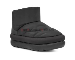 UGG CLASSIC MAXI MINI BOOT BLACK