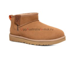 UGG WOMEN'S ULTRA MINI CHESTNUT ZIP