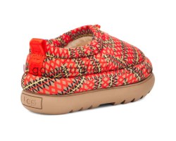 UGG MAXI HERITAGE BRAID CLOG RED