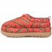 UGG MAXI HERITAGE BRAID CLOG RED