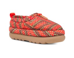 UGG MAXI HERITAGE BRAID CLOG RED