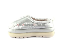 UGG MAXI HERITAGE BRAID CLOG SILVER