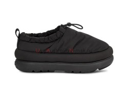 UGG MAXI HERITAGE BRAID CLOG BLACK