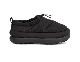 UGG MAXI HERITAGE BRAID CLOG BLACK