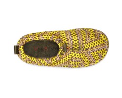 UGG MAXI HERITAGE BRAID CLOG YELLOW