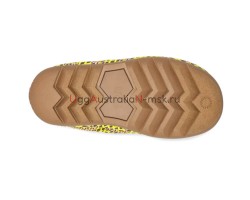 UGG MAXI HERITAGE BRAID CLOG YELLOW